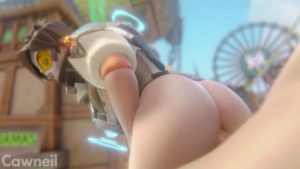 Summer Chick Tracer By Logan Cure Overwatch Premium Hentai