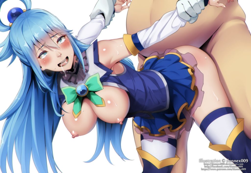 Aqua Goddess Style By Dannex Konosuba Premium Hentai