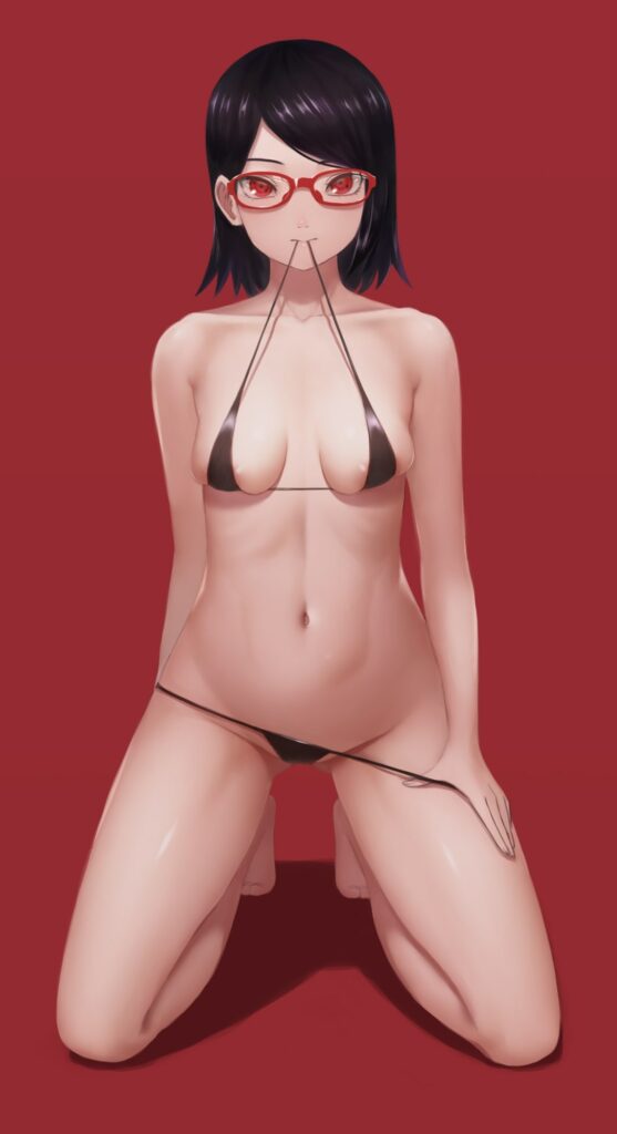 Sarada Uchiha On Micro Bikini By Miru Boruto Naruto Next Generations