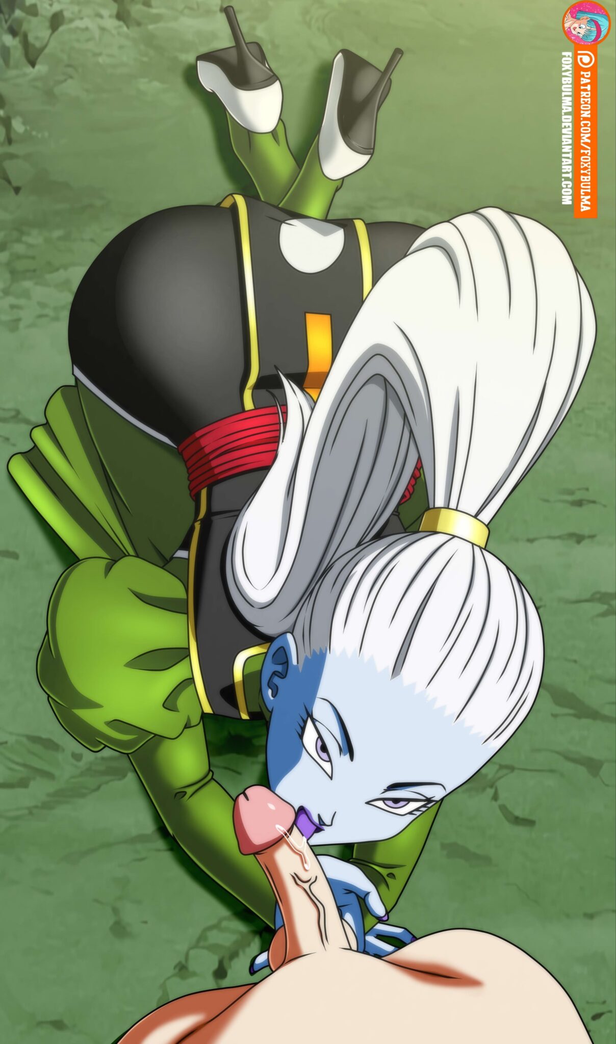 Vados Crawl To Suck Your Cock By Foxybulma Dragon Ball Premium Hentai