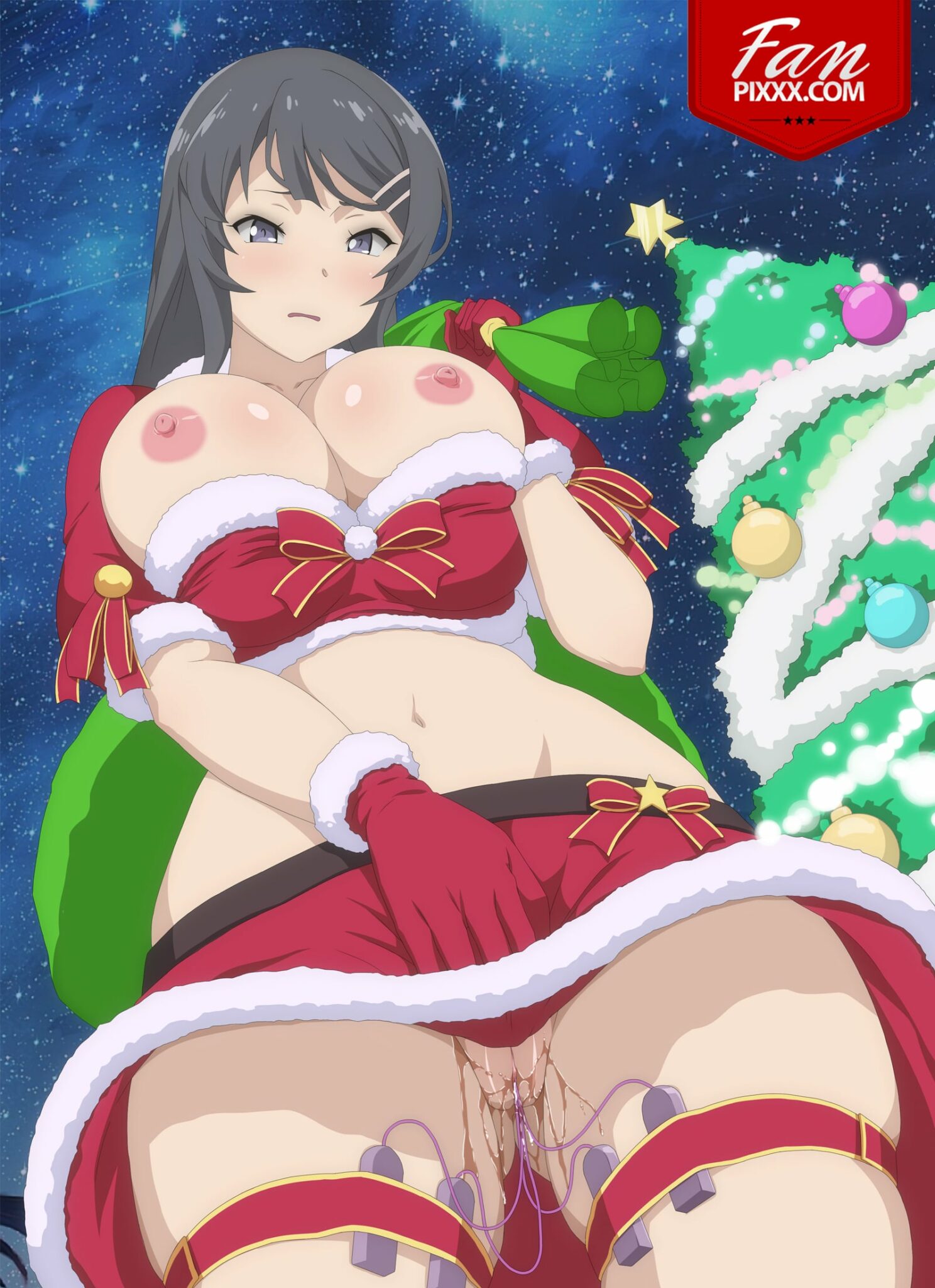 Sakurajima Mai X Sakuta Christmas Sex By Rex Aobuta Premium Hentai