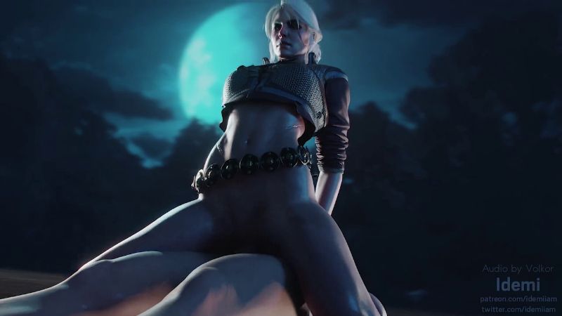 Ciri Moonlight Ride by Idemi | The Witcher