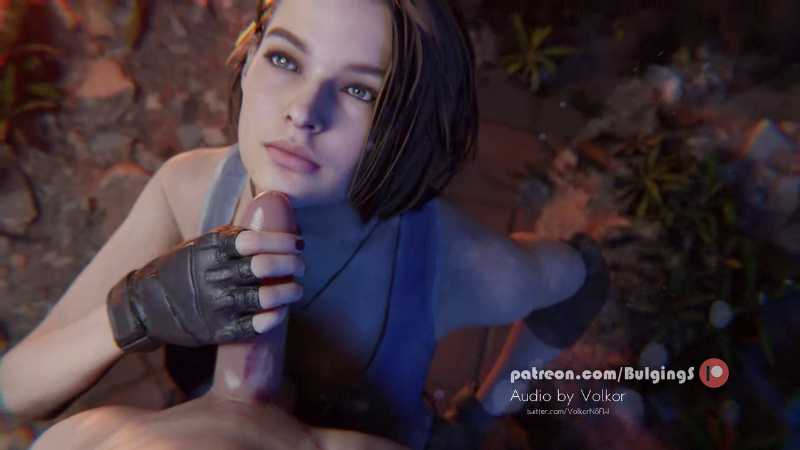 Jill Valentine Beautiful Handjob w/ Facial by BulgingS | Resident Evil