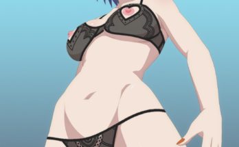 Konan in Sexy Black Lingerie by Rex | Naruto Hentai 23