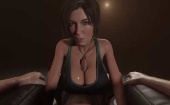 Lara Croft Tanktop Paizuri by GIFdoozer | Tomb Raider Hentai 9