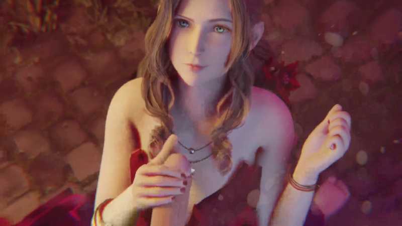 [SFM] Aerith Gainsborough Let Me Cum on Her Face by Bulgingsenpai | Final Fantasy