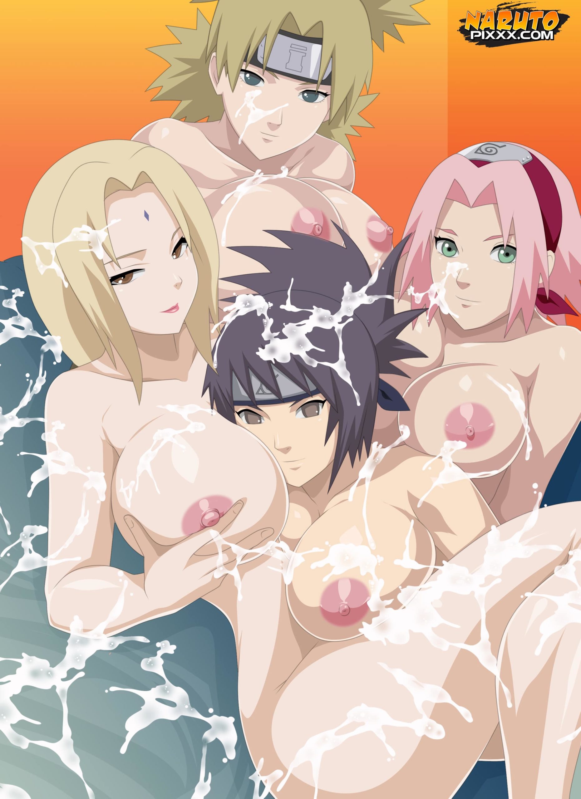 Tsunade, Temari, Anko and Sakura (JoeH) | Naruto
