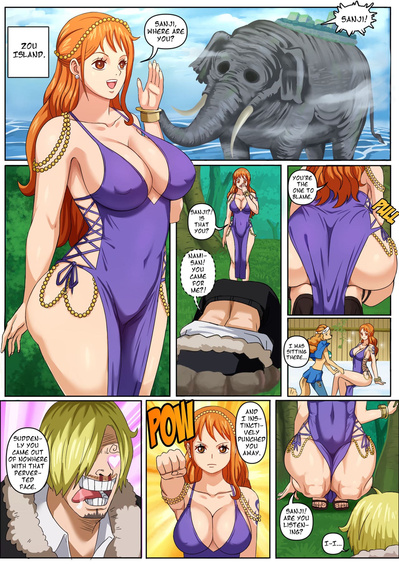 Read A Chance With Nami By Pink Pawg | One Piece R18 Doujin