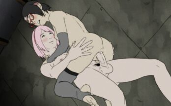 Futanari Mom Sakura Teach Sex Sarada by Temon | Boruto: Naruto Next Generations Hentai 3