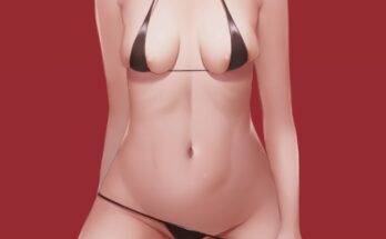 Sarada Uchiha On Micro Bikini by Miru | Boruto: Naruto Next Generations Hentai 1