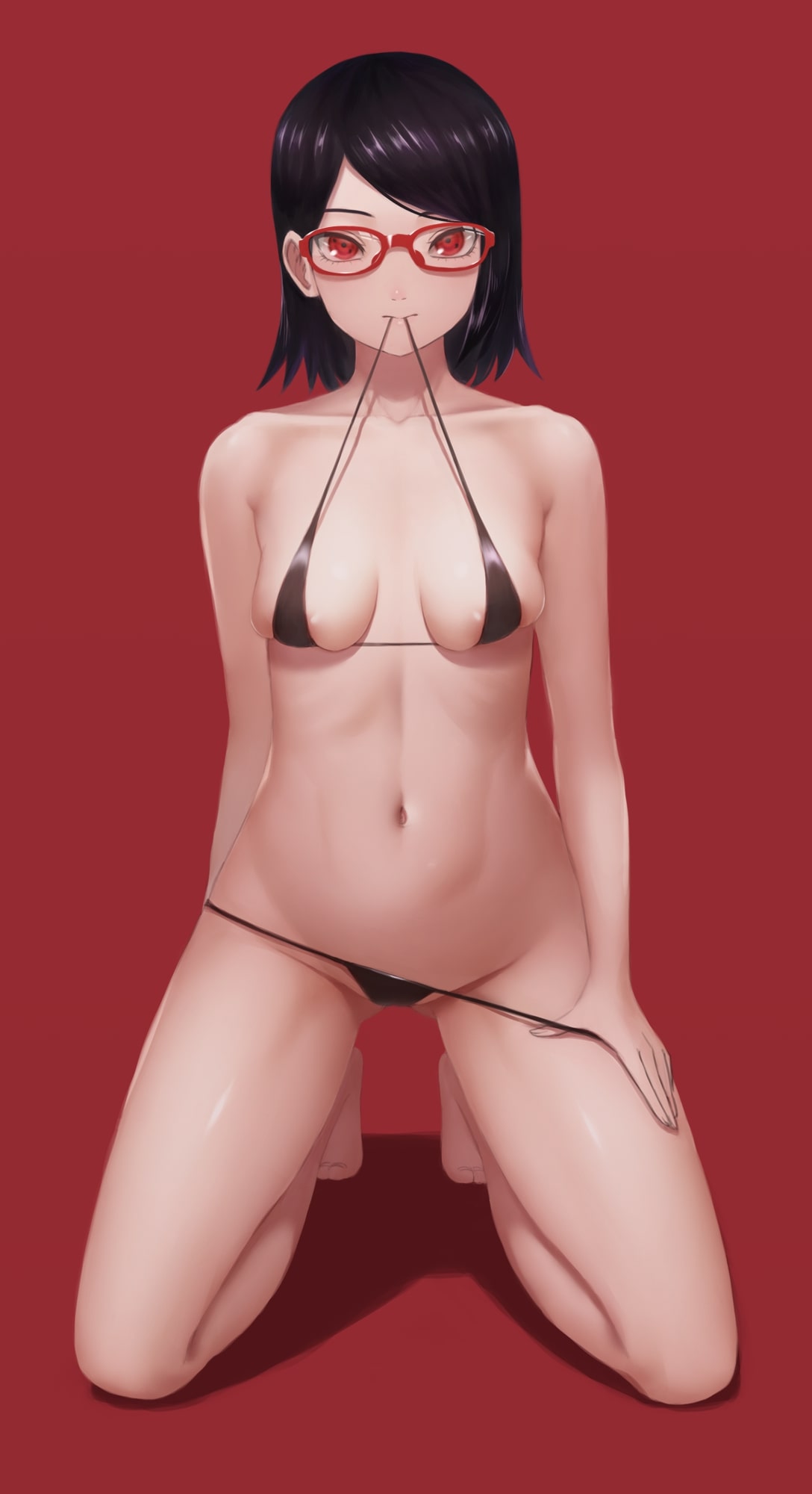 Sarada Uchiha On Micro Bikini by Miru | Boruto: Naruto Next Generations