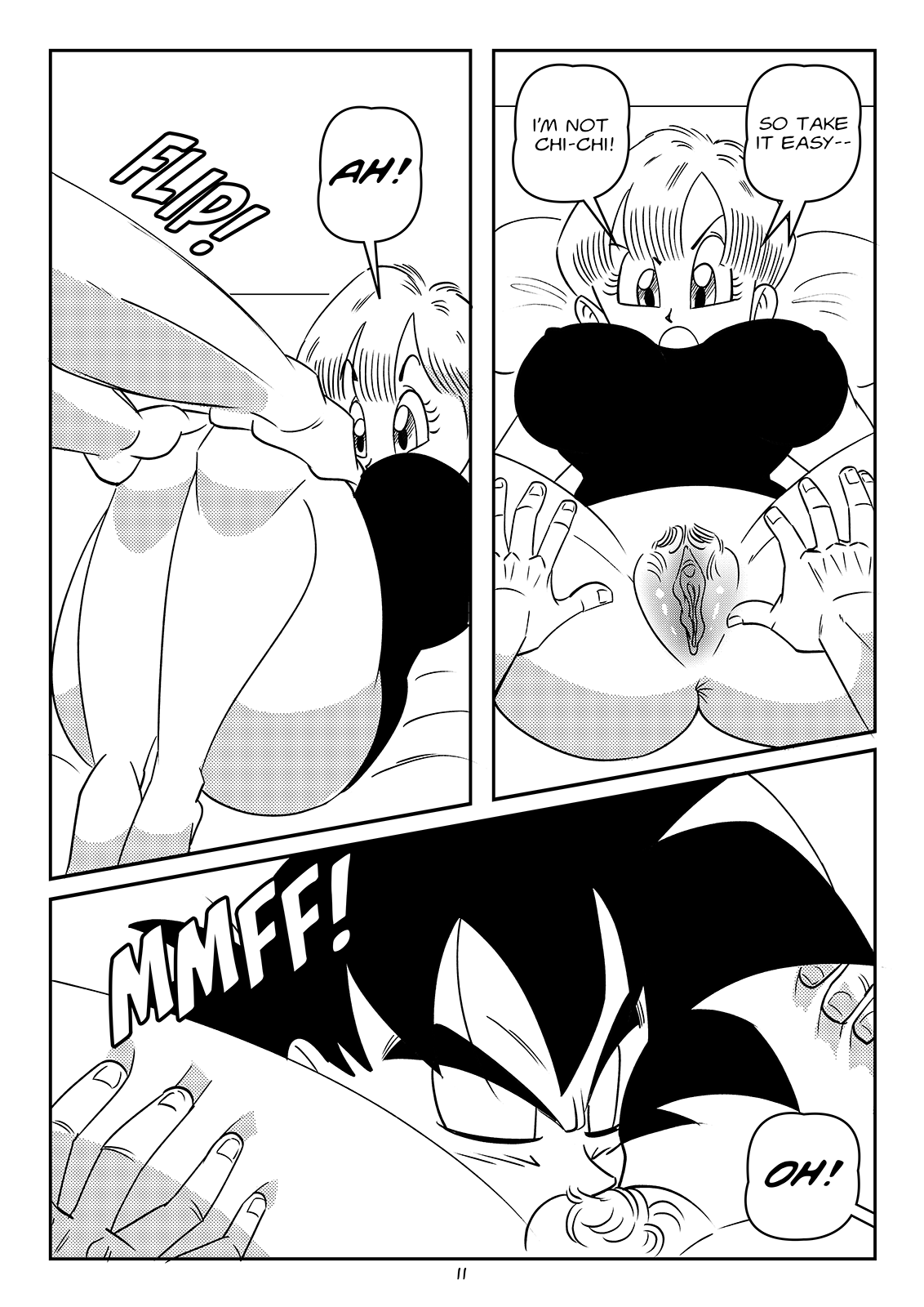 Dragon Swap, Goku X Bulma and Vegeta X Chi Chi by FunsexyDB | Dragon Ball Hentai 23