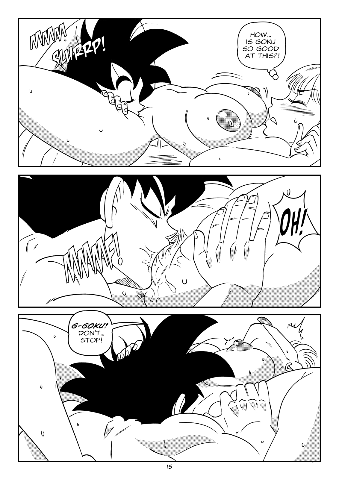 Dragon Swap, Goku X Bulma and Vegeta X Chi Chi by FunsexyDB | Dragon Ball Hentai 31