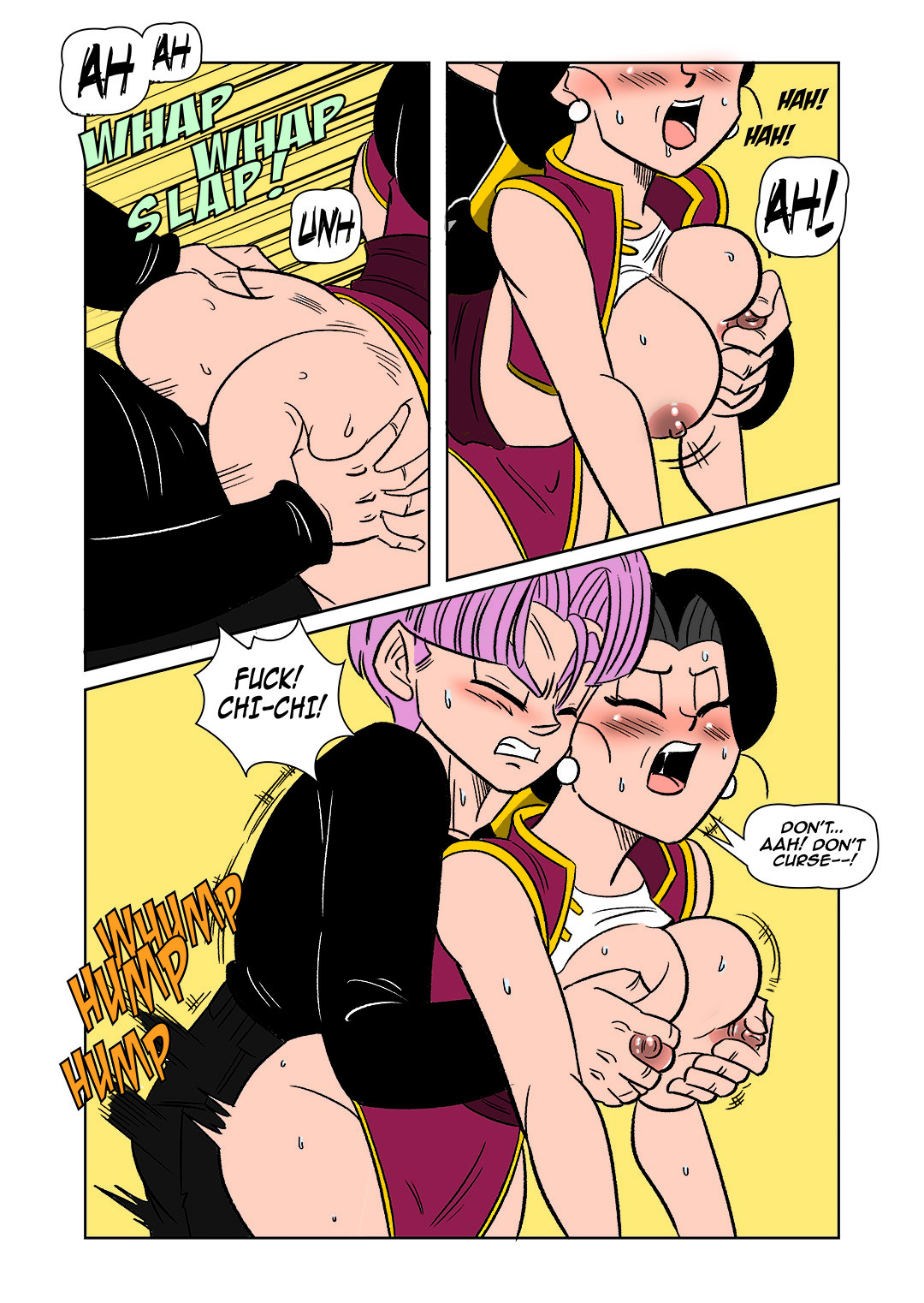 The Switch Up, Bulma X Goten And Chi Chi X Trunks By Funsexydb | Dragon  Ball Premium Hentai