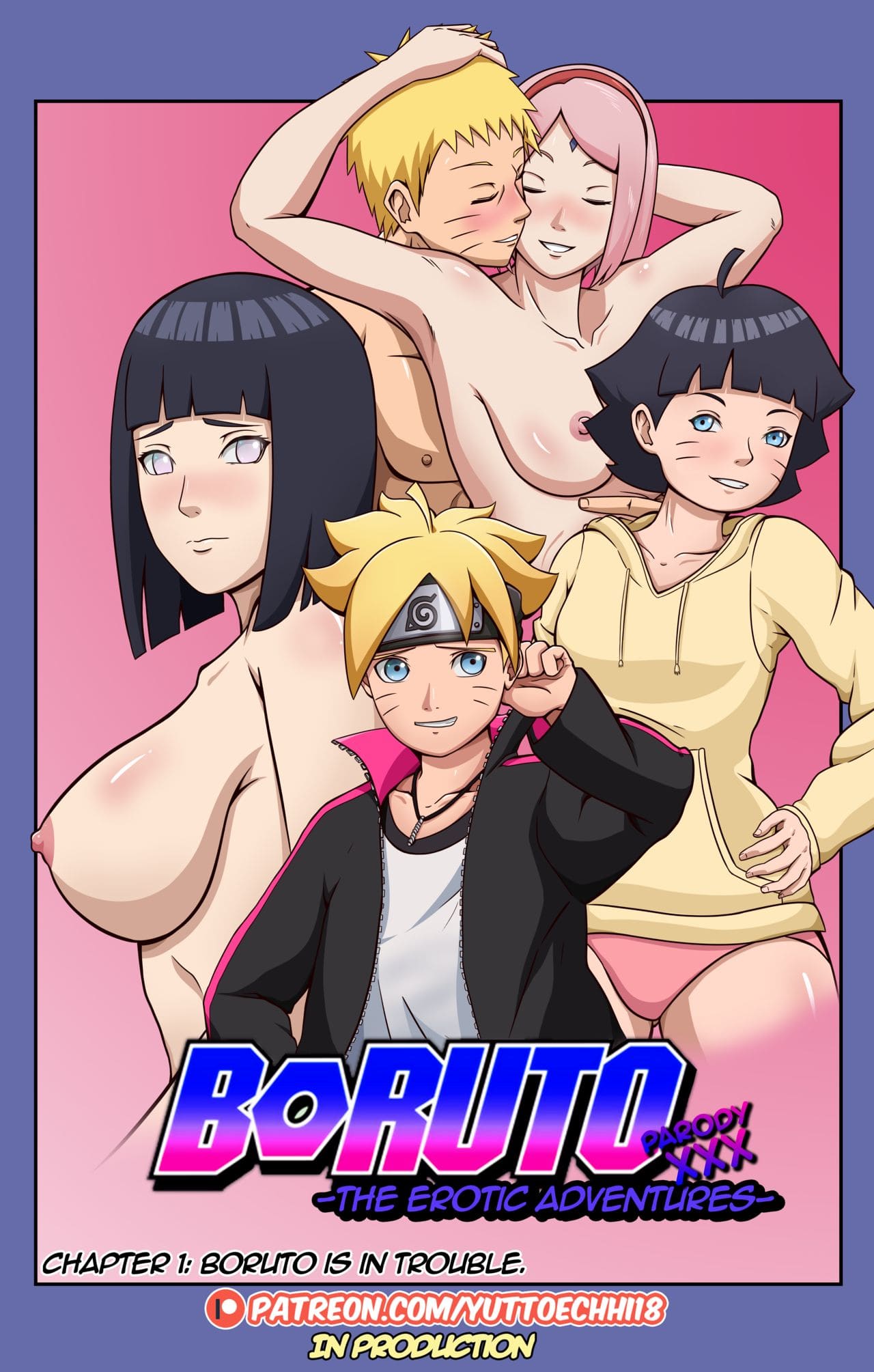 BORUTO Parody XXX: THE EROTIC ADVENTURES by Yuttoechhi18 | Naruto Hentai 1