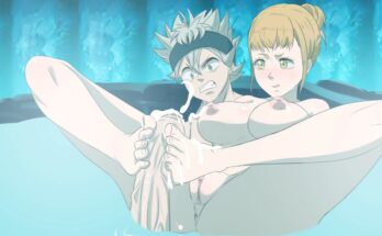 Mimosa Vermillion Make Asta Cum With Her Footjob by The Amazing Gambit | Black Clover Hentai 15