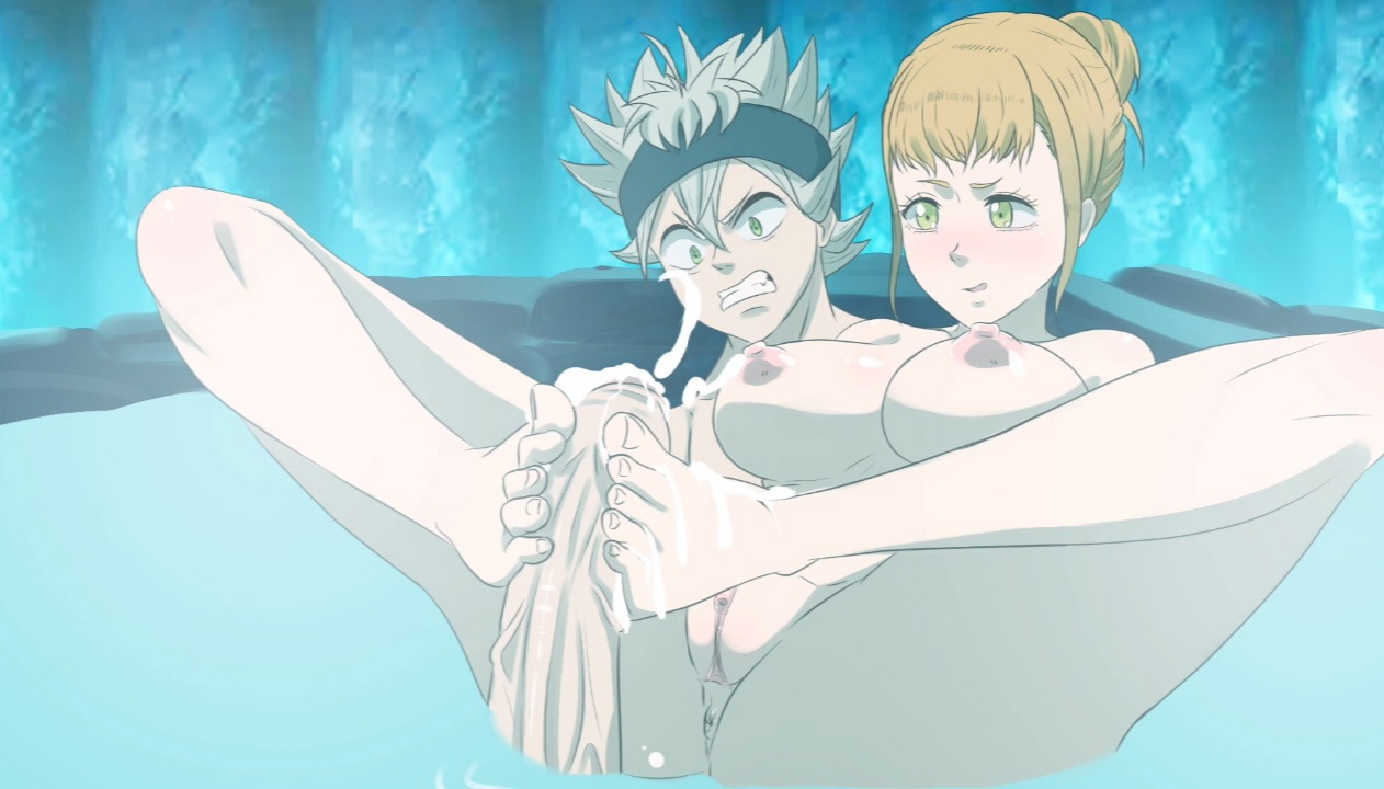 Mimosa Vermillion Make Asta Cum With Her Footjob by The Amazing Gambit | Black Clover