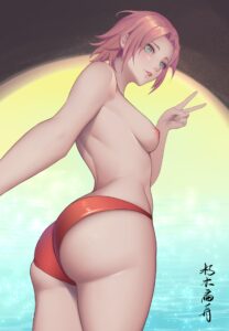 Sexy Sakura by xiumu bianzhou | Naruto
