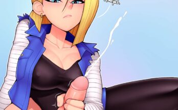 Android 18 Squeeze Your Cock by loodncrood | Dragon Ball Hentai 19