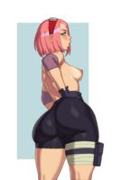 Big Booty Sakura by rizdraws | Naruto
