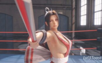 Mai Shiranui Ready for Fight by lvl3toaster King of Fighters