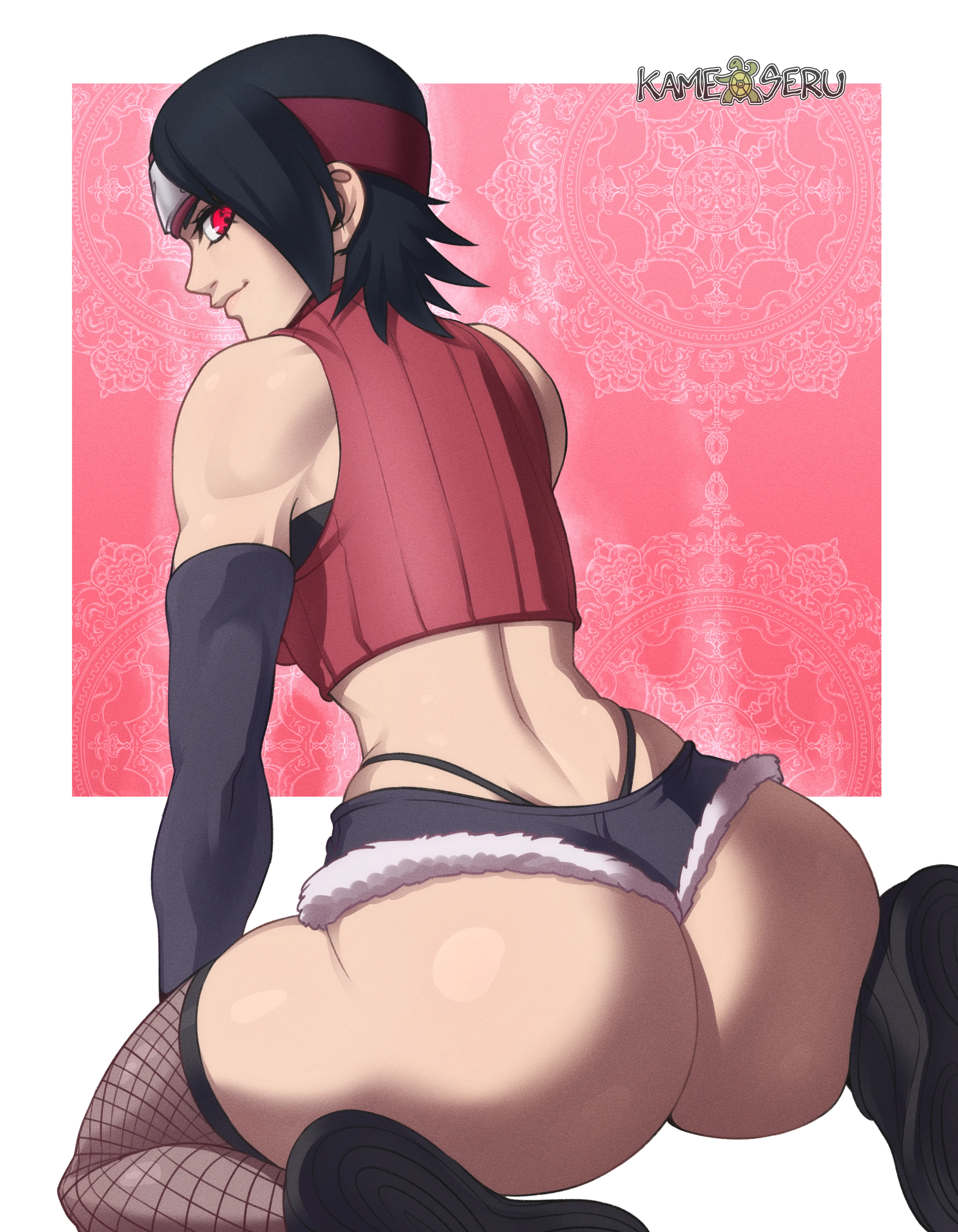 Sarada's Big Butt by Kameseru | Naruto