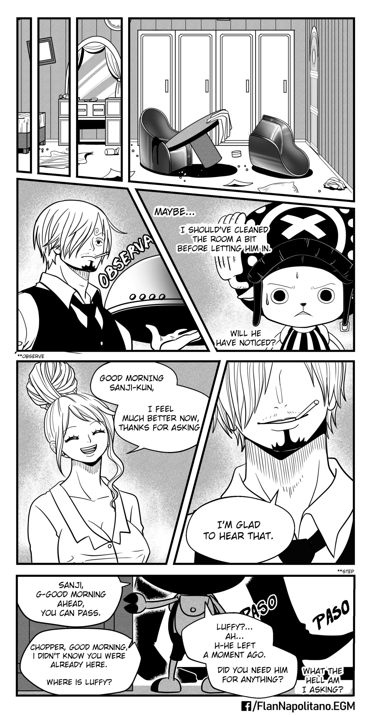 Flan napolitano one piece english