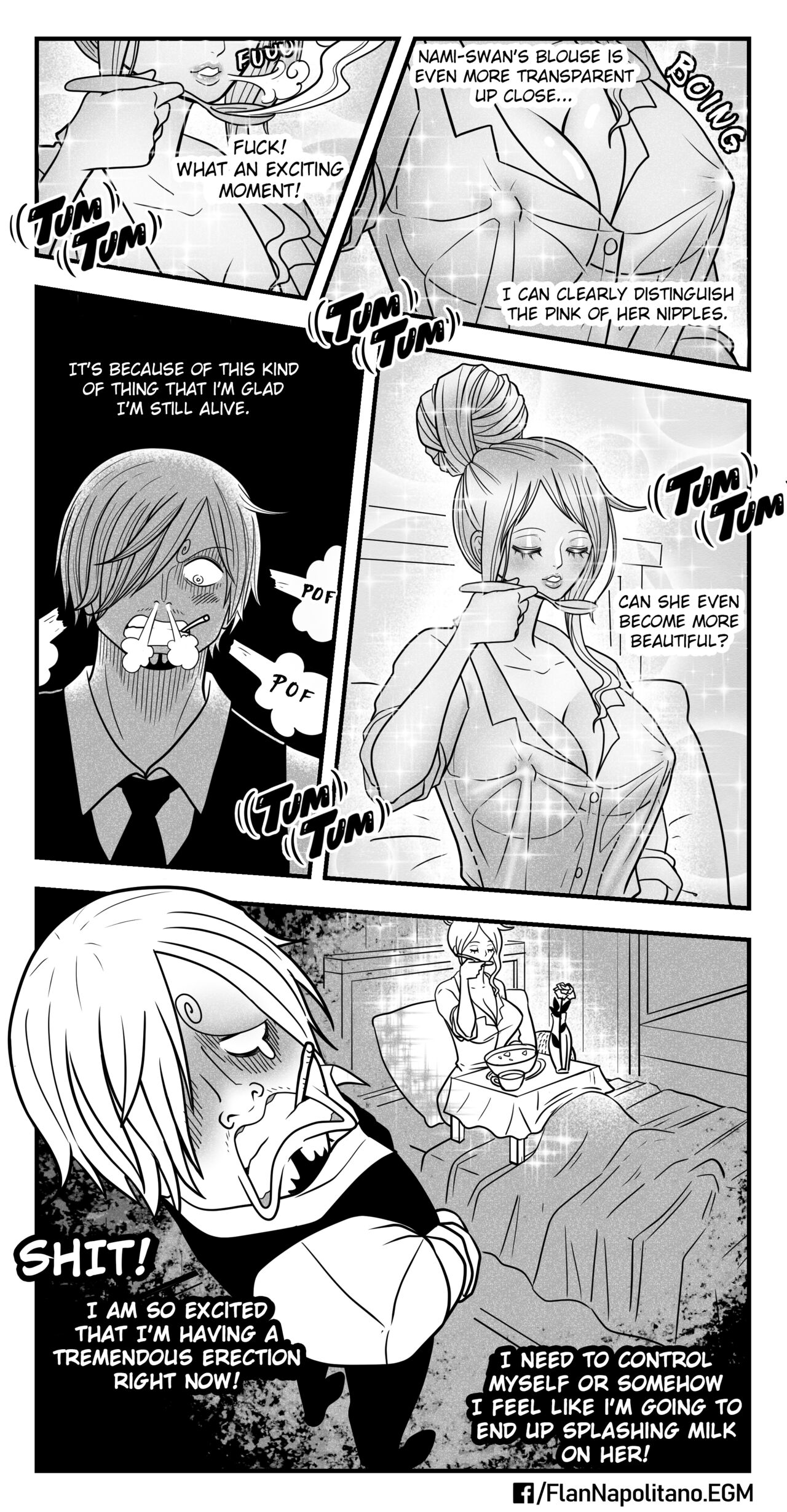 Flan Napolitano One Piece Hentai Chapter 4 : A Tempting Lunch Premium Hentai