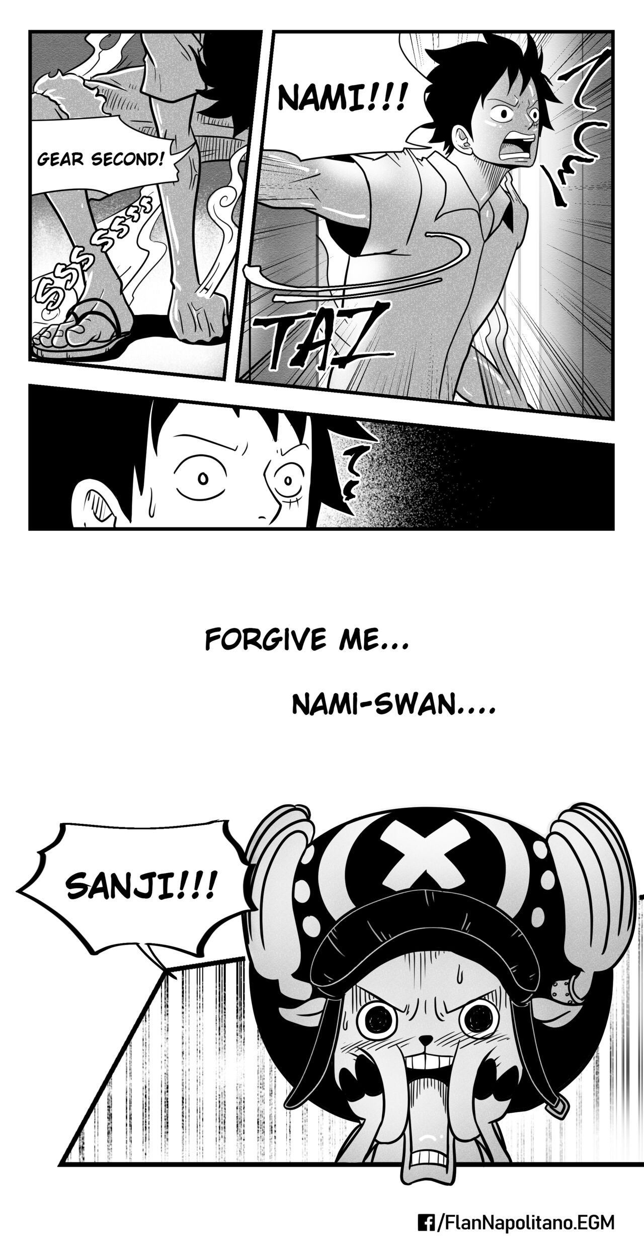 Flan Napolitano One Piece Hentai Chapter 4 : A Tempting Lunch Premium Hentai