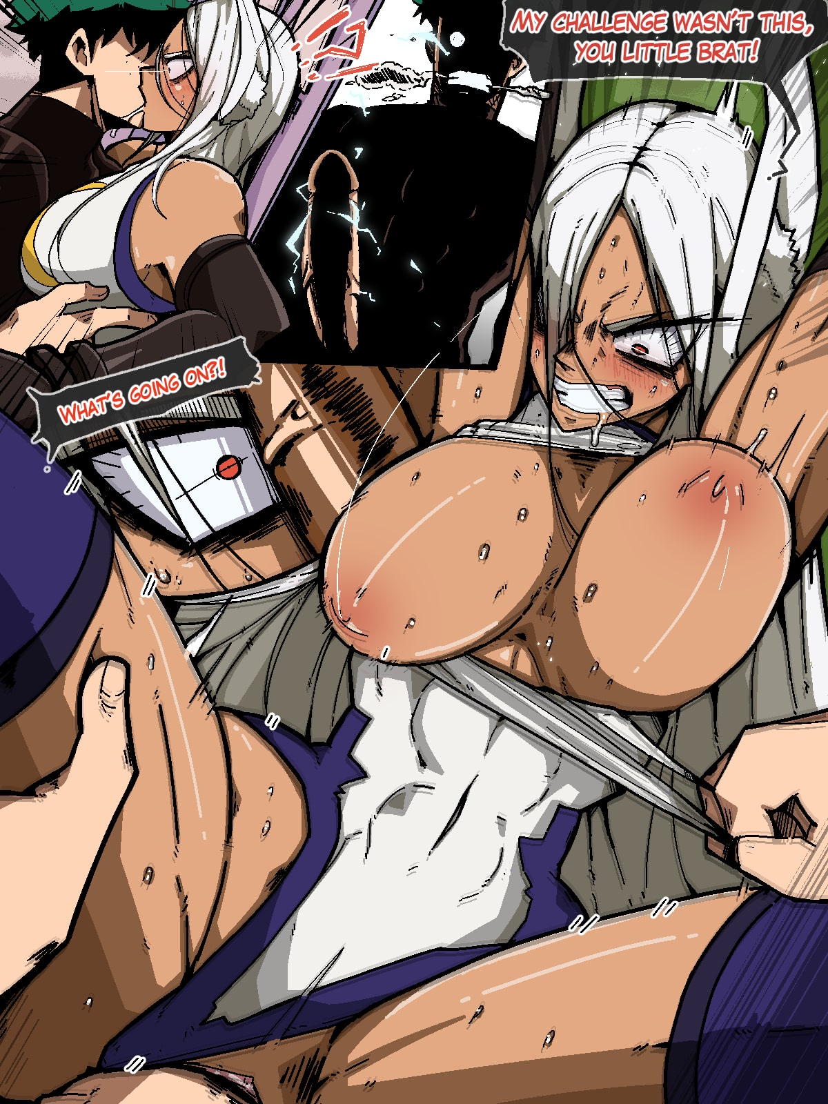Boku no hero midoriya and miruko hentai