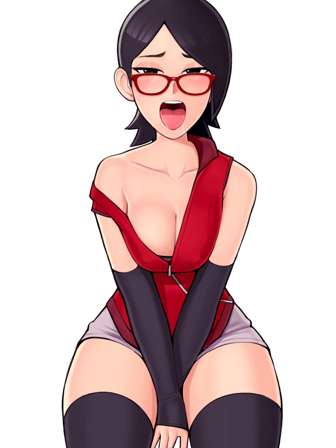 Sarada Will Become Your Canvas by Loodncrood
