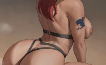 Erza is Tempting by shexyo | Fairy Tail Hentai 9