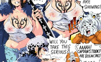 Female Trafalgar Law Bouching Tities by lewdamone | One Piece Hentai 7