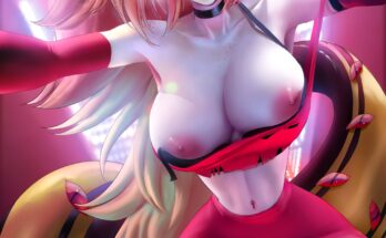 Cherri Bomb by Sakimichan | Hazbin Hotel Hentai 11