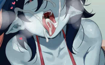 Thirsty Marceline by nia4294 – Adventure Time Hentai 17