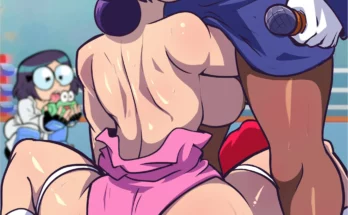 Mama Matsumoto Sucking Jin While Riding Shirisaku Nabe by Unmecorron – Punch Punch Forever! Hentai 21