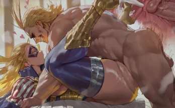 All Might X Cathleen Bate American Smash by Shexyo – My Hero Academia Hentai 1