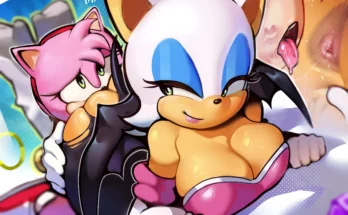 Amy Rose Eats Rogue The Bat’s Ass by Fluffydango – Sonic Hentai 11