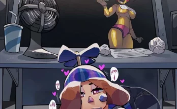 JJ The Balloon Gril Giving Head by Diforland – FNAF Hentai 7