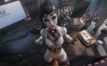 Widowmaker Rough Week by fraxxlr – Overwatch 2