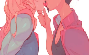 Blonde Blazer X Invisigal Tongue Kiss by Rebigaki Art – Dispatch (Game) Hentai 23