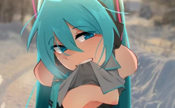 Hatsune Miku Winter Flash by Khyleri - Vocaloid Hentai 9