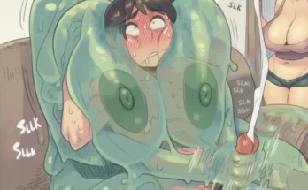 Slime Mommy Jerking Me by Ex-Ragnarokknight - Original Hentai 17
